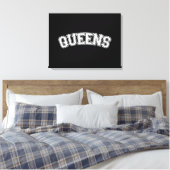 QUEENS, NYC CANVAS AFDRUK (Insitu (Slaapkamer))