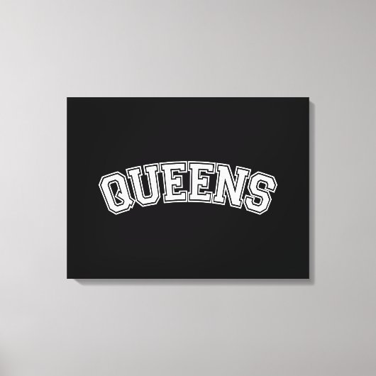 QUEENS, NYC CANVAS AFDRUK (Voorkant)