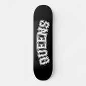 QUEENS, NYC SKATEBOARD (Voorkant)