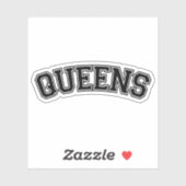 QUEENS, NYC STICKER (Vel)