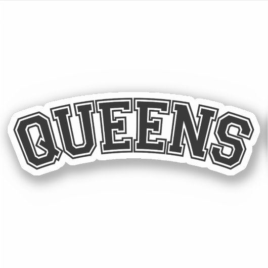 QUEENS, NYC STICKER (Voorkant)