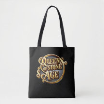 Queens of the Stone Age Design Zwarte Canvas tasse