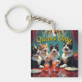 Queens only! sleutelhanger