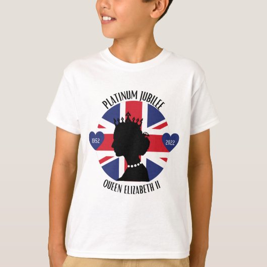 Queens Platinum Jubilee T-Shirt (Voorkant)