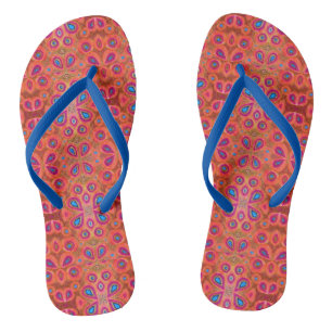 Queens Print Teenslippers