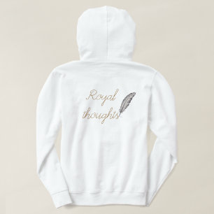 Queen's T-Shirt, Koninklijk en licht design Hoodie