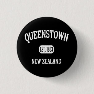 Queens Town Newzealand Ronde Button 3,2 Cm