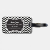 Queens wordt geboren in bagagelabel (Achterkant horizontaal)