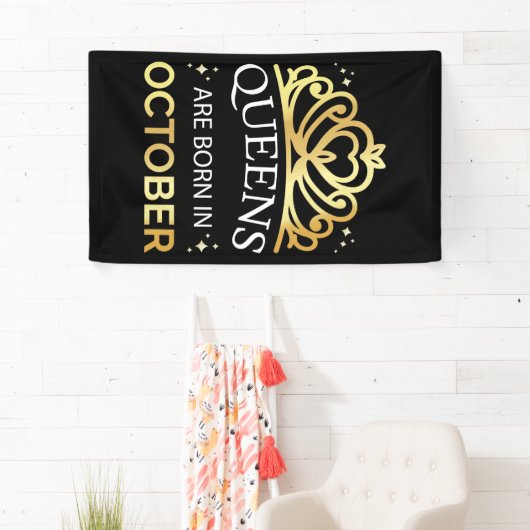 Queens wordt geboren in oktober I Spandoek (Insitu)