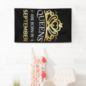 Queens wordt geboren in september I Spandoek (Insitu)