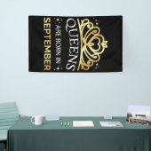 Queens wordt geboren in september I Spandoek (Beurs)