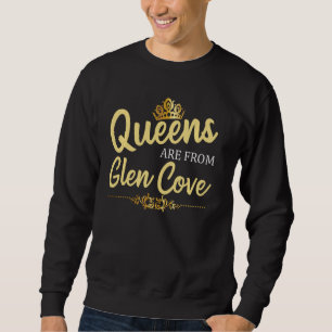 Queens zijn van Glen Cove by New York Funny Home R Trui