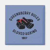 'Queensberry Rules' magneet (Voorkant)