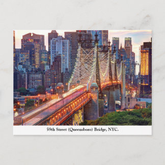 Queensboro Bridge, New York Briefkaart