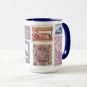 Queensland, Australië, mok postzegels (Voorkant rechts)