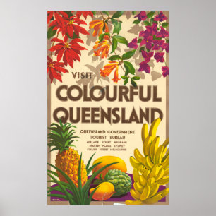 Queensland Travel Poster