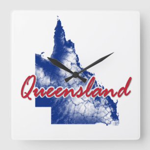 Queensland Vierkante Klok