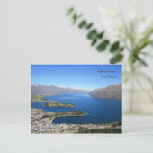 Queenstown de Bob's Peak, Nouvelle-Zélande - Carte (Debout devant)