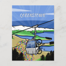 Queenstown kabelbaan briefkaart