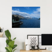 Queenstown Lakeside Dock Poster (Thuiskantoor)