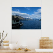 Queenstown Lakeside Dock Poster (Keuken)