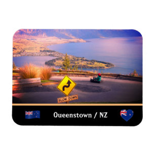 Queenstown, Luge & Slow Down / Nieuw-Zeeland Magneet