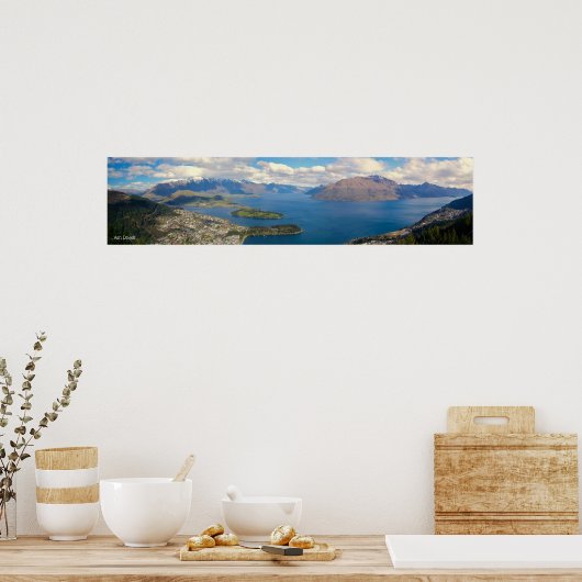Queenstown Panorama Poster (Keuken)