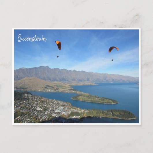 queenstown-punt briefkaart (Voorkant)