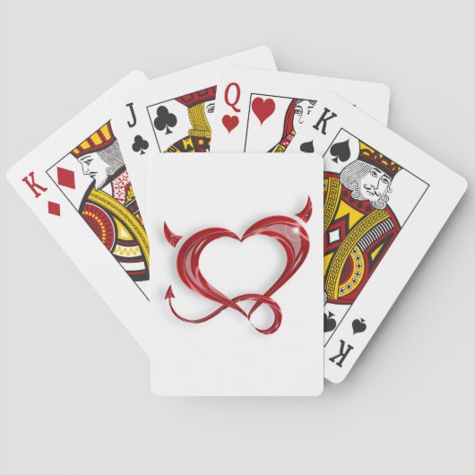 Queentet Playing Cards Pokerkaarten (Achterkant)