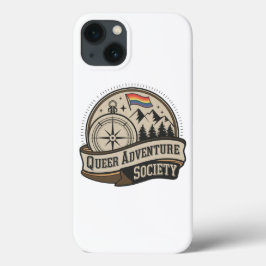 Queer Adventure Society iPhone hoesje