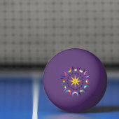 Queer Crescent Pride Manen Pingpongballen (Net)
