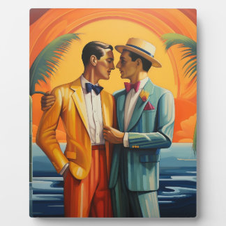 Queer en Chic: Art Deco's Love Legacy Fotoplaat