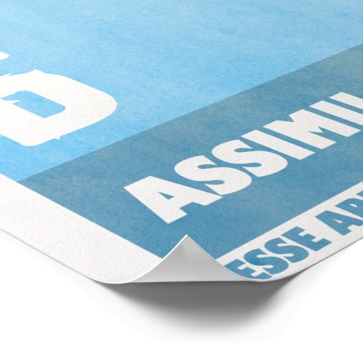 Queer en niet samengevoegd poster (Hoek)