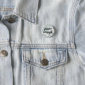 Queer genoeg ronde button 3,2 cm (In situ)