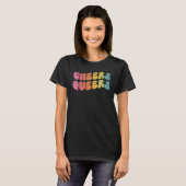 Queer Human Rights Bisexual Pride Ally Transgender T-shirt (Voorkant volledig)