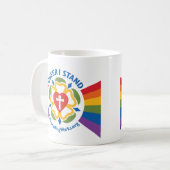 "Queer I Stand" mok (Voorkant links)