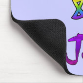 Queer Jew Mousepad Muismat (Hoek)