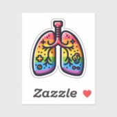 Queer Lungs Sticker (Vel)