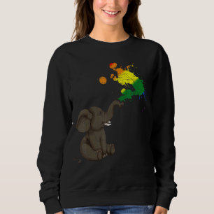 Queer mensenrechten Rainbow Elephant Africa Animal Trui