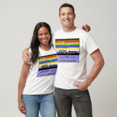 Queer, nonbinary trans, en over cishet nonsens t-shirt (Unisex)