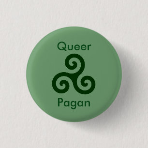 Queer Pagan Ronde Button 3,2 Cm