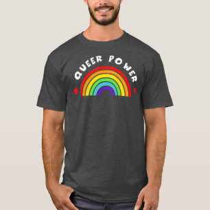 Queer Power Tshirt LGBT Pride LGBTQ Supporter Pri