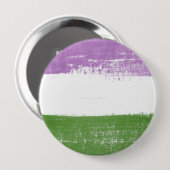 Queer Pride Paint Ronde Button 4,0 Cm (Voorkant /achterkant)
