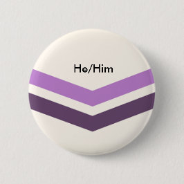 Queer Pronouns Button He/Him