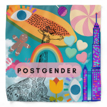 Queer regenboogbandana