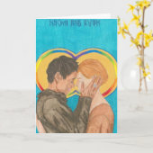 Queer Saints : Cartes de voeux Naomi & Ruth (Fleur jaune)