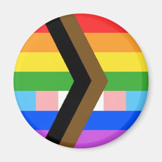 Queer SCV Voortgangspijl Magnet Magneet (Voorkant)