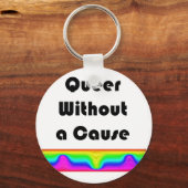 Queer zonder doel sleutelhanger (Voorkant)