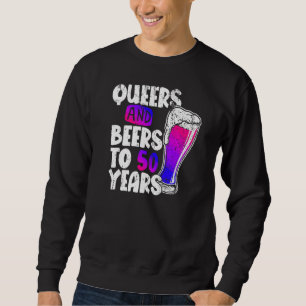 Queers en bieren tot 50 jaar Biseksuele Pride 50th Trui