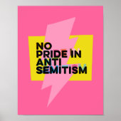 Queers tegen antisemitisme poster (Voorkant)